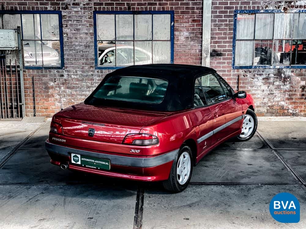 Peugeot 306 Convertible 2.0-16V 1998 132hp -Org. NL-, TJ-ZD-06.