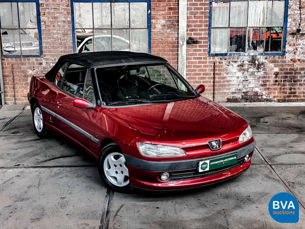 Peugeot 306 Convertible 2.0-16V 1998 132hp -Org. NL-, TJ-ZD-06.