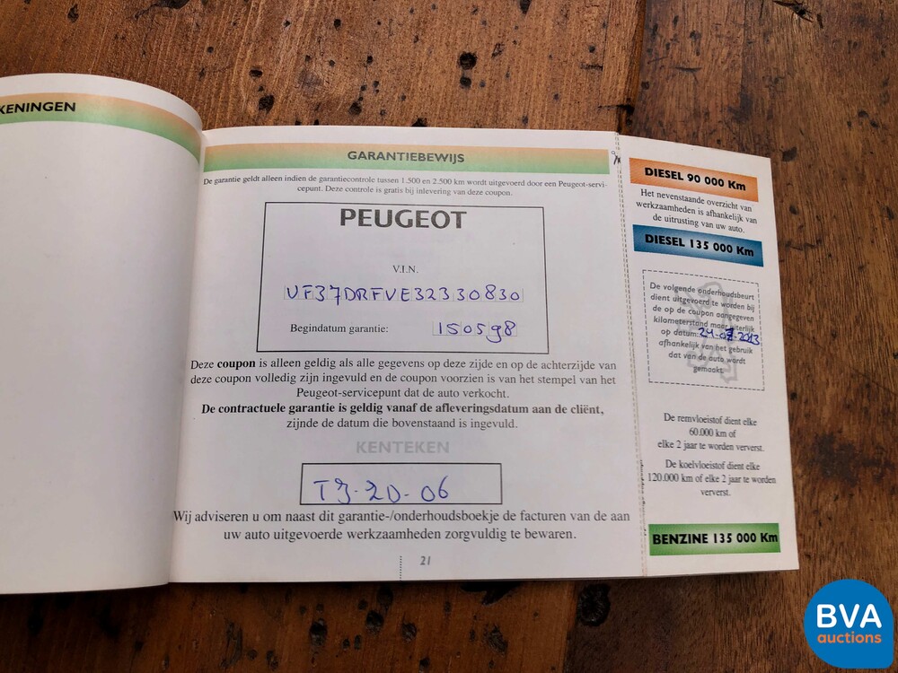 Peugeot 306 Convertible 2.0-16V 1998 132hp -Org. NL-, TJ-ZD-06.