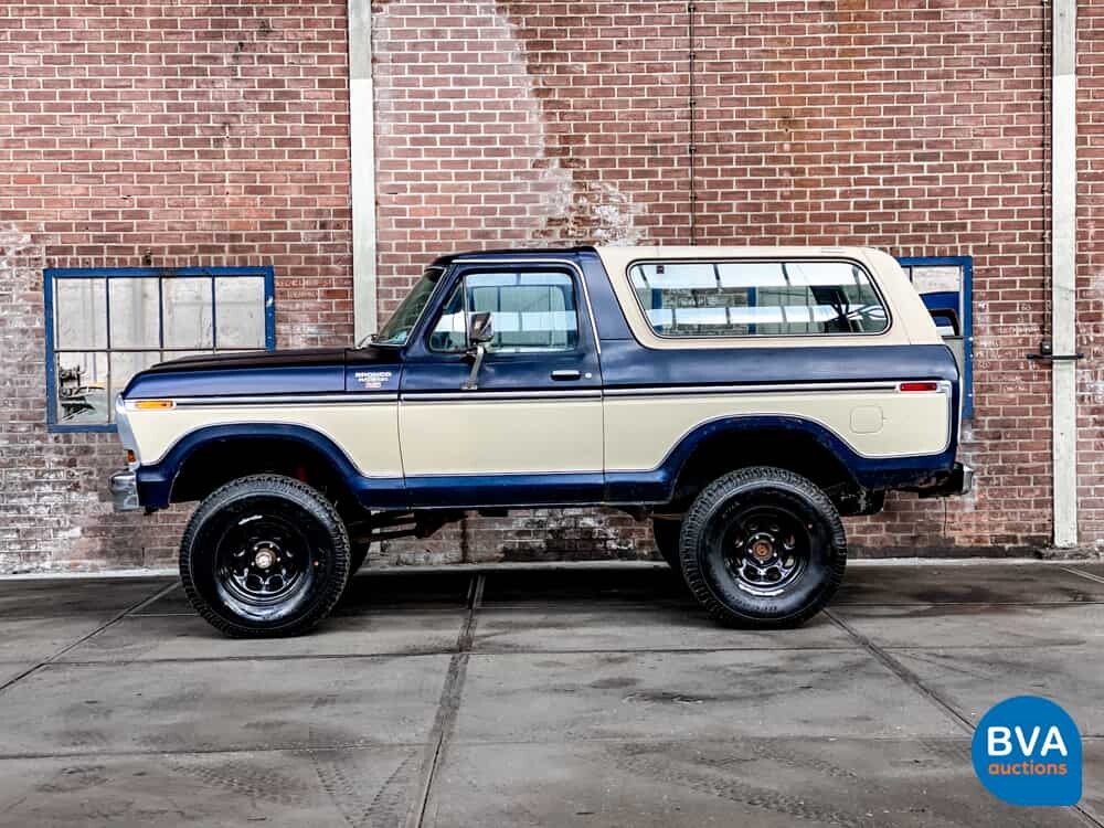 Ford Bronco Ranger 5.8 V8 XLT 4WD 1980, 51-TZ-SR.