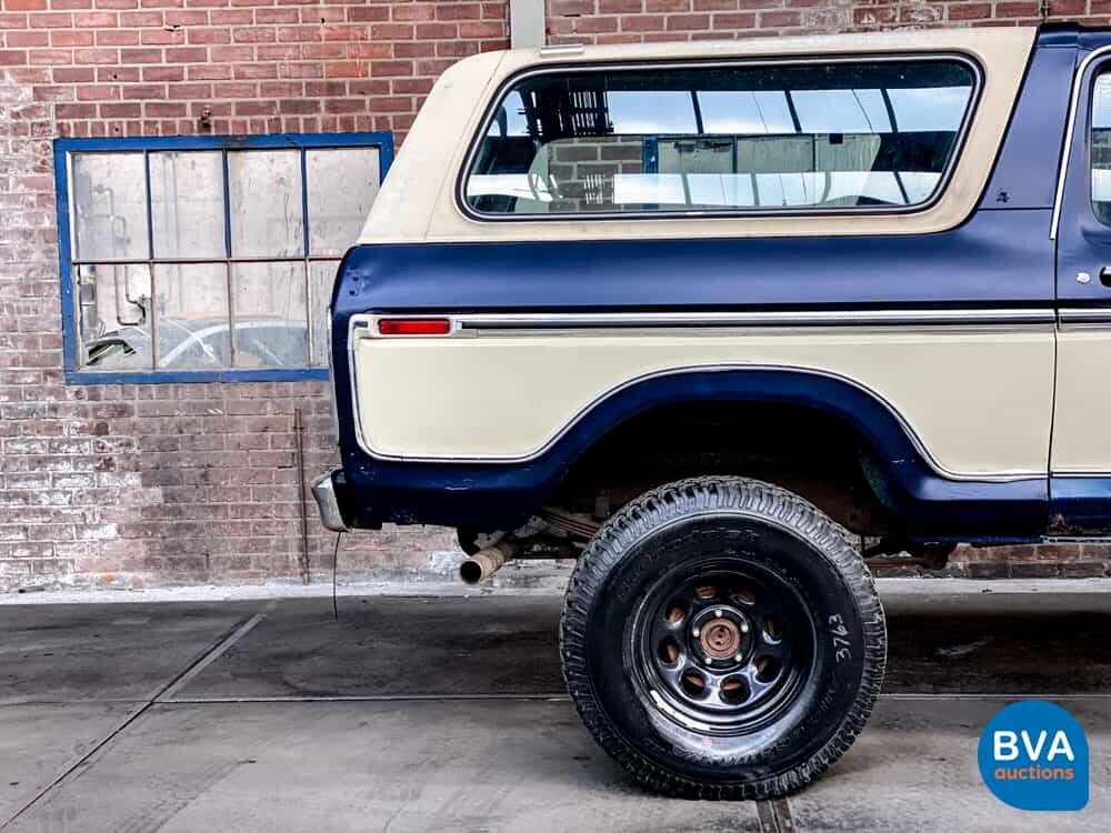 Ford Bronco Ranger 5.8 V8 XLT 4WD 1980, 51-TZ-SR.