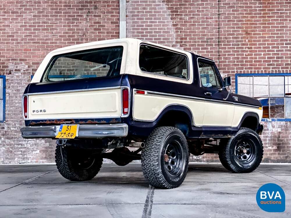Ford Bronco Ranger 5.8 V8 XLT 4WD 1980, 51-TZ-SR.