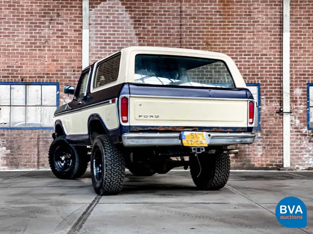 Ford Bronco Ranger 5.8 V8 XLT 4WD 1980, 51-TZ-SR.