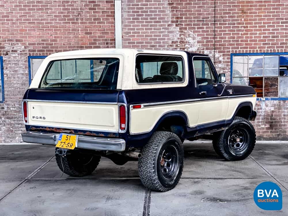 Ford Bronco Ranger 5.8 V8 XLT 4WD 1980, 51-TZ-SR.