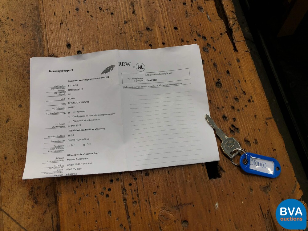 Ford Bronco Ranger 5.8 V8 XLT 4WD 1980, 51-TZ-SR.