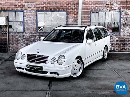 Mercedes-Benz E55 AMG Combi 5.4 V8 354pk E-Klasse 2002 -YOUNGTIMER-, K-833-NL