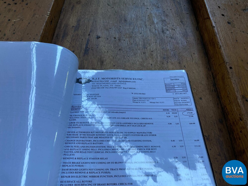 Porsche 928 S 4.7 V8 1984