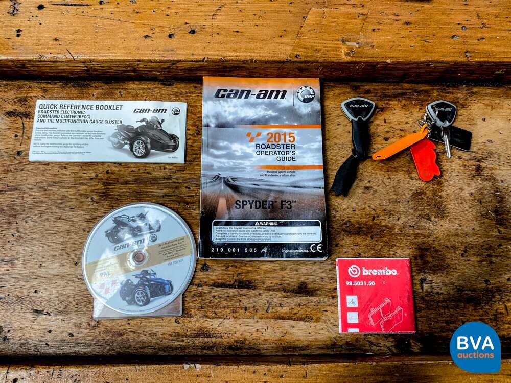 Can-Am Spyder F3-S 113pk Tour 2015 Can Am, GF-792-K