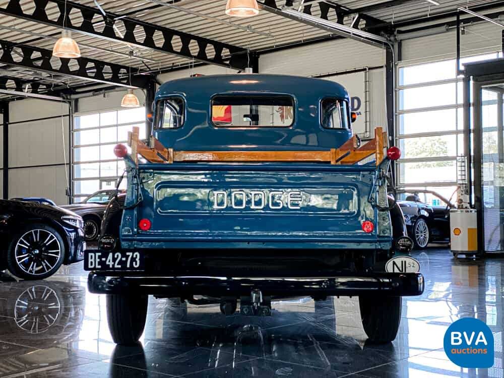Dodge B Series ZB-52 EX ½ Ton Pick-Up Truck 95hp 1952, BE-42-73.