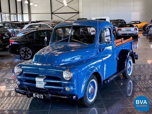 Dodge B Serie ZB-52 EX ½ Tonnen Pick-Up Truck 95PS 1952, BE-42-73.