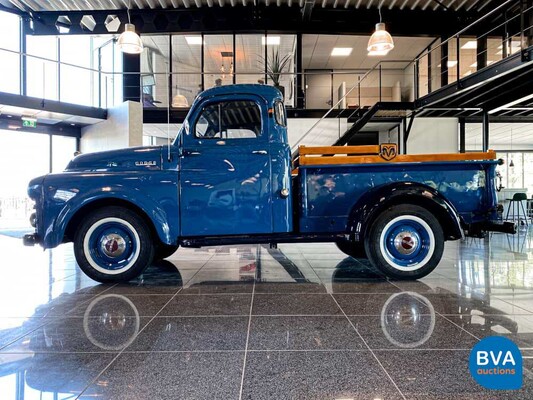 Dodge B Series ZB-52 EX ½ Ton Pick-Up Truck 95hp 1952, BE-42-73.