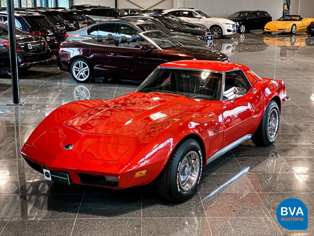 Chevrolet Corvette C3 V8 258hp 1973, 42-YD-45.