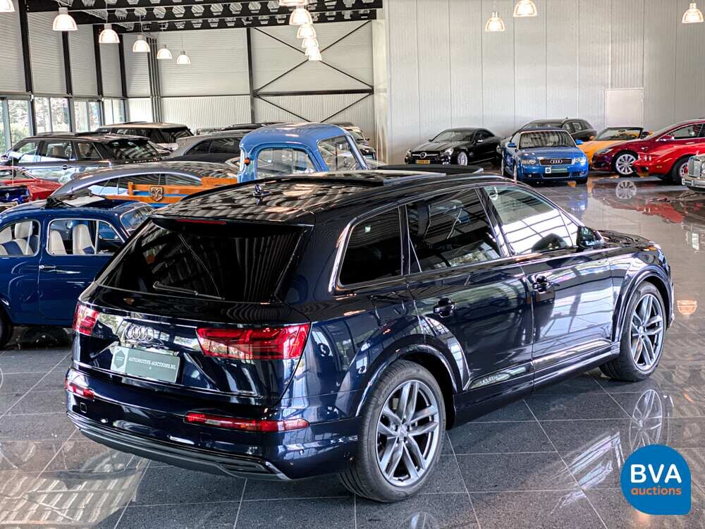 Audi Q7 3.0 TDI E-Tron Quattro S-Line 373pk 2016 -Original NL-, ND-401-F.