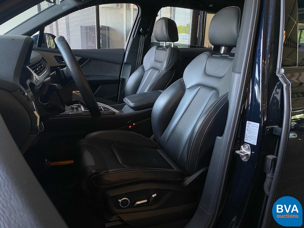 Audi Q7 3.0 TDI E-Tron Quattro S-Line 373pk 2016 -Original NL-, ND-401-F.