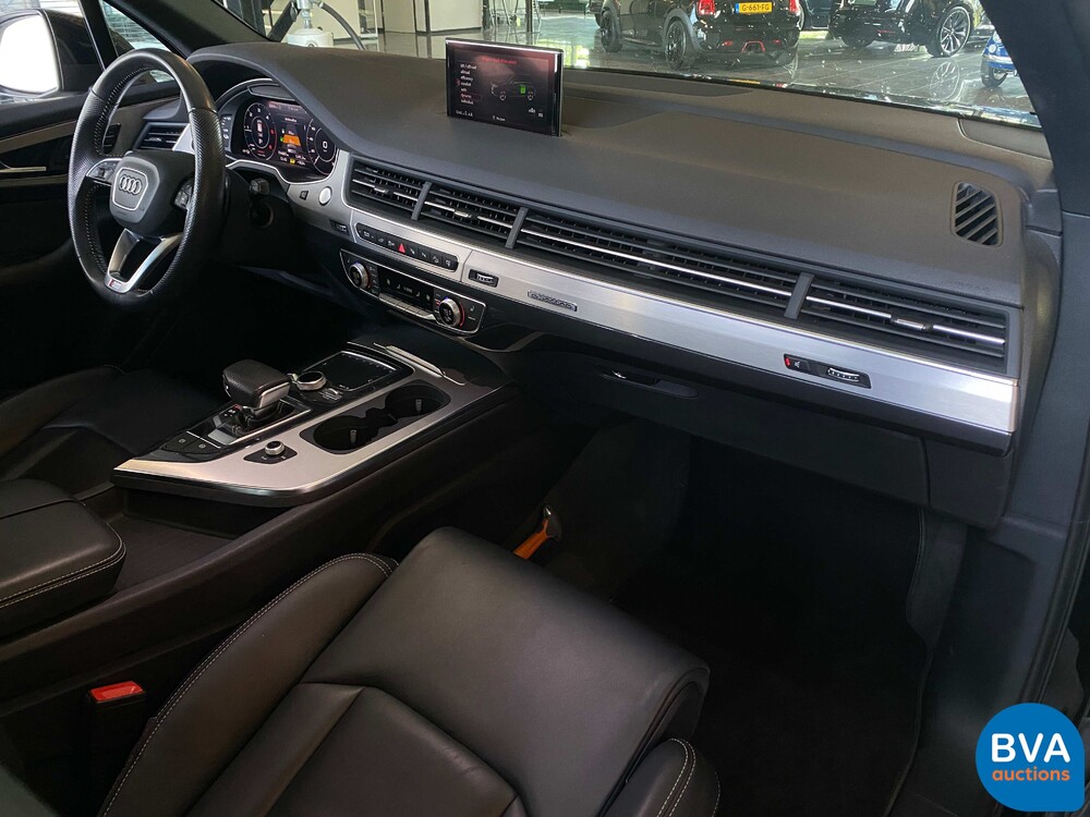 Audi Q7 3.0 TDI E-Tron Quattro S-Line 373pk 2016 -Original NL-, ND-401-F.