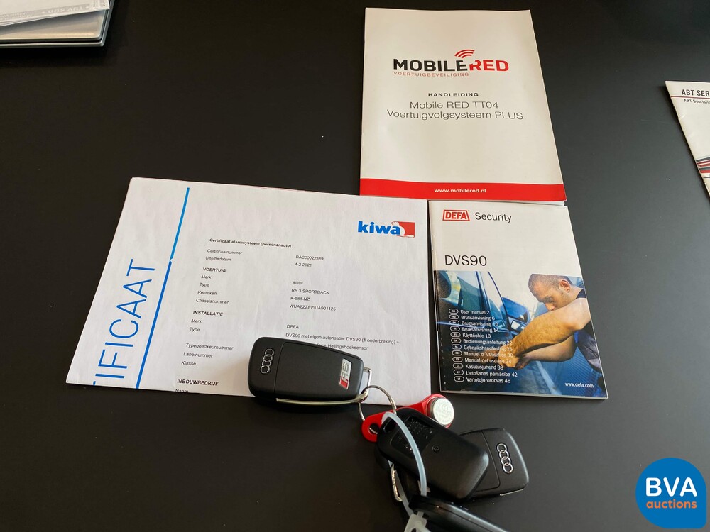 Audi RS3 R ABT Sportback 500hp 2.5 TFSI Quattro Facelift, K-581-NZ.