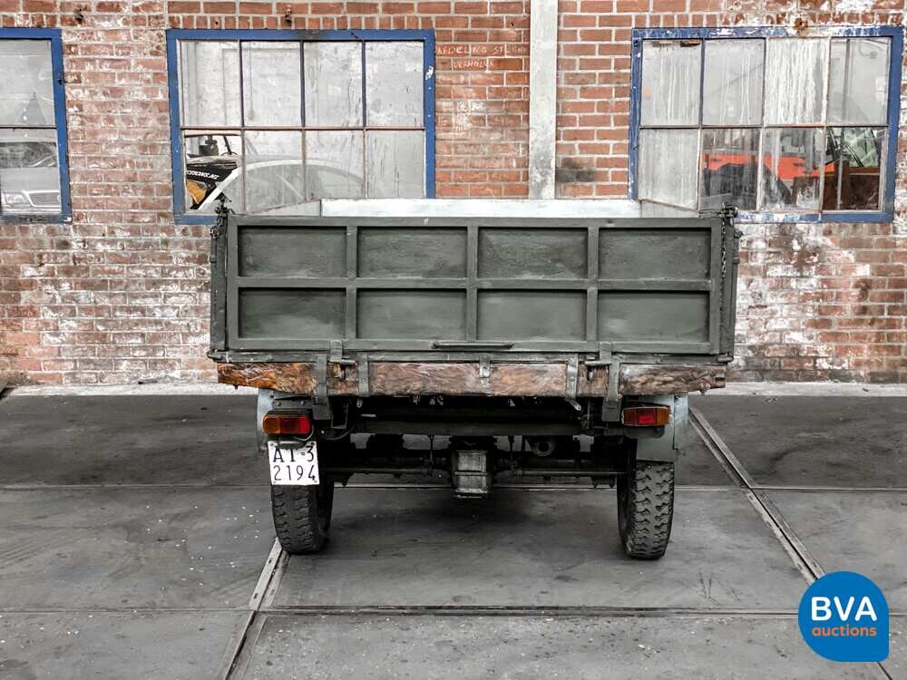 Moto Guzzi Ercole 500cc Hydraulische Kipper Groen 1961