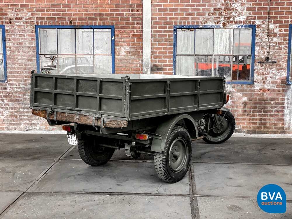 Moto Guzzi Ercole 500cc Hydraulische Kipper Groen 1961