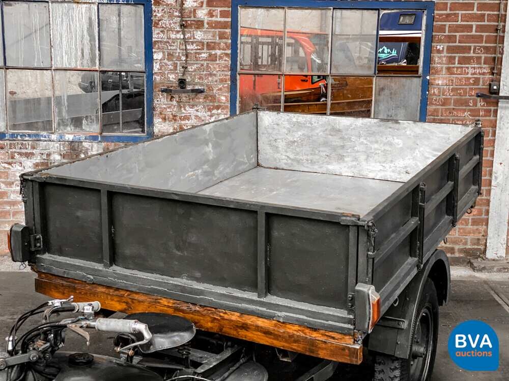 Moto Guzzi Ercole 500cc Hydraulische Kipper Groen 1961