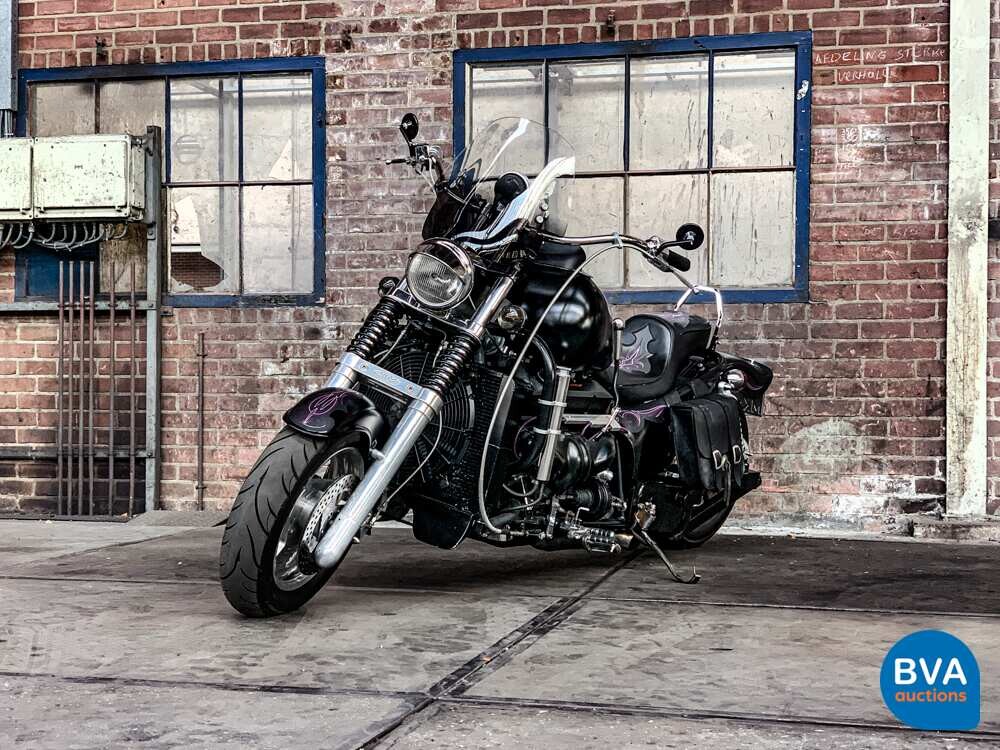 Custom Boss Hoss Chopper 5.7 V8 with Trailer 200hp Motorcycle 1997, 65-MK-GH.