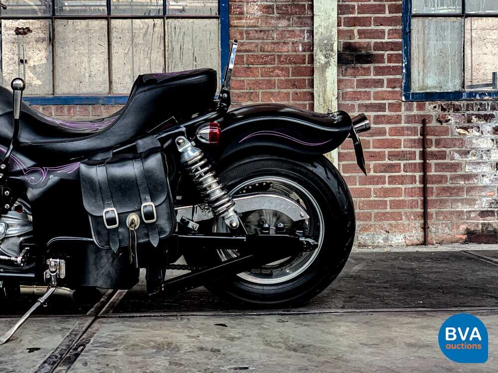 Custom Boss Hoss Chopper 5.7 V8 with Trailer 200hp Motorcycle 1997, 65-MK-GH.