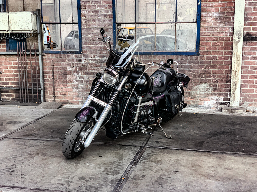 Custom Boss Hoss Chopper 5.7 V8 with Trailer 200hp Motorcycle 1997, 65-MK-GH.