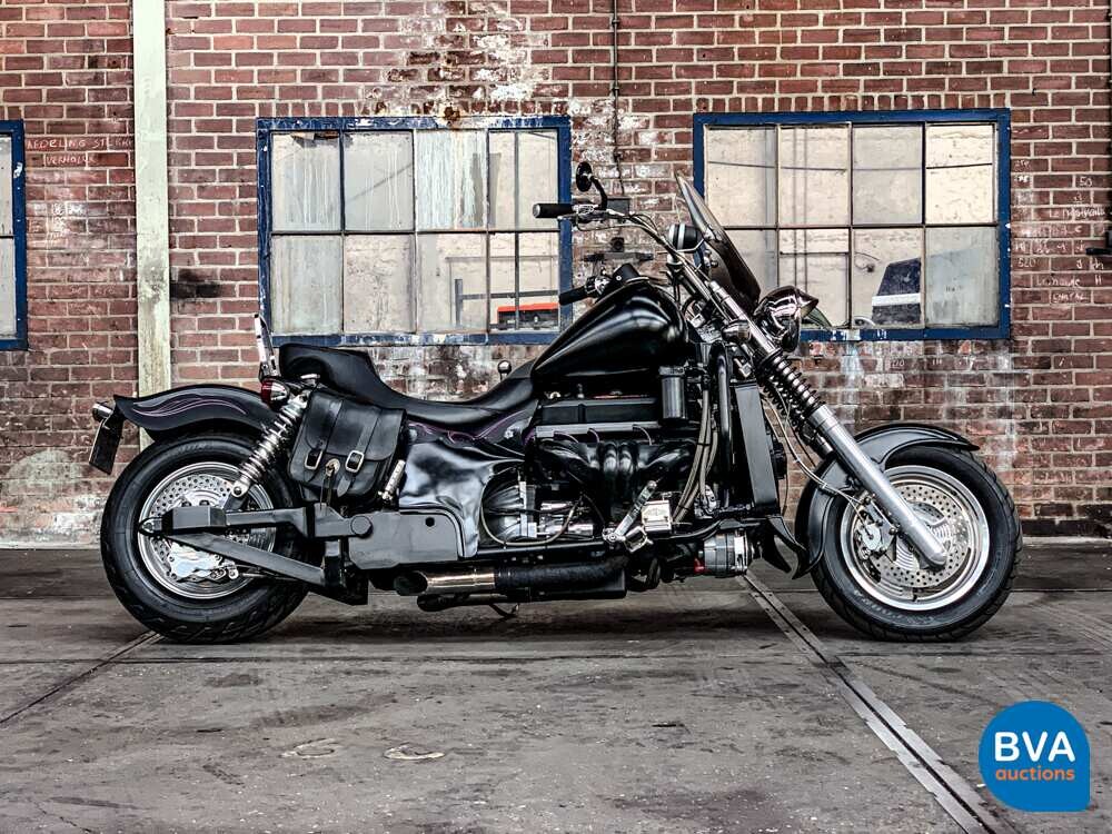 Custom Boss Hoss Chopper 5.7 V8 with Trailer 200hp Motorcycle 1997, 65-MK-GH.