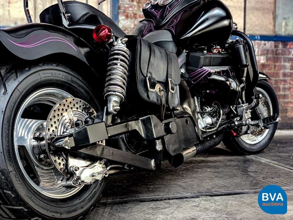 Custom Boss Hoss Chopper 5.7 V8 with Trailer 200hp Motorcycle 1997, 65-MK-GH.