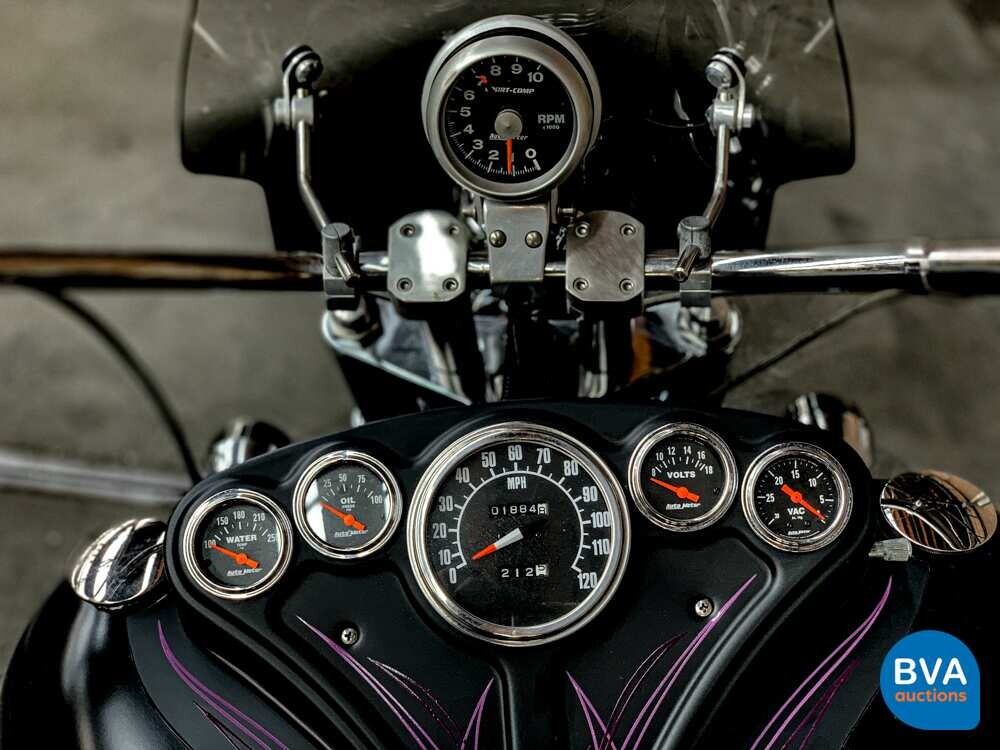 Custom Boss Hoss Chopper 5.7 V8 with Trailer 200hp Motorcycle 1997, 65-MK-GH.