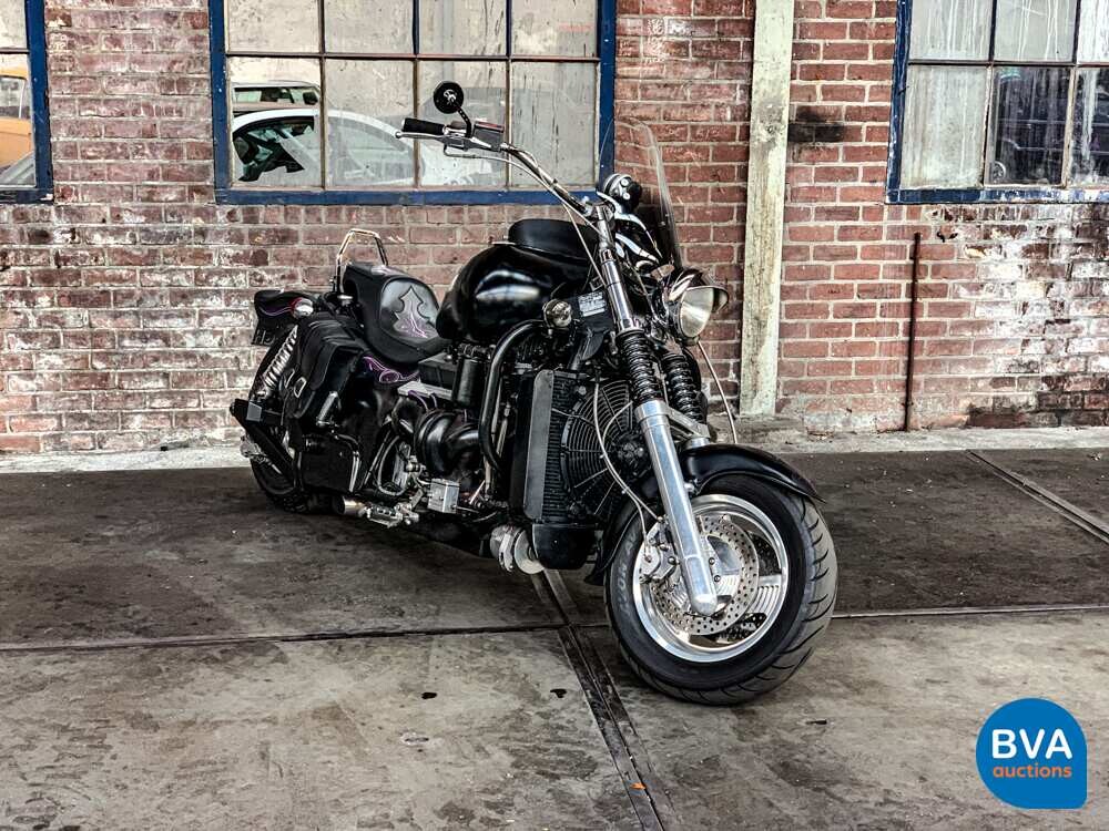 Custom Boss Hoss Chopper 5.7 V8 with Trailer 200hp Motorcycle 1997, 65-MK-GH.