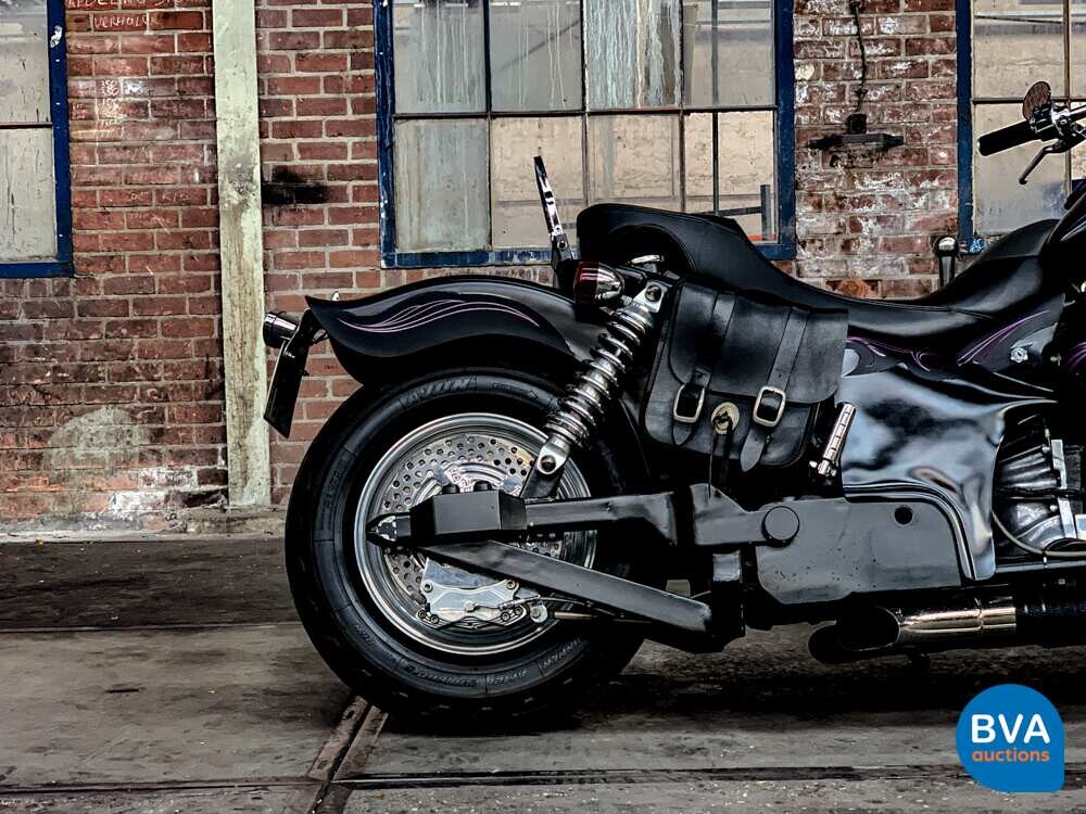 Custom Boss Hoss Chopper 5.7 V8 with Trailer 200hp Motorcycle 1997, 65-MK-GH.