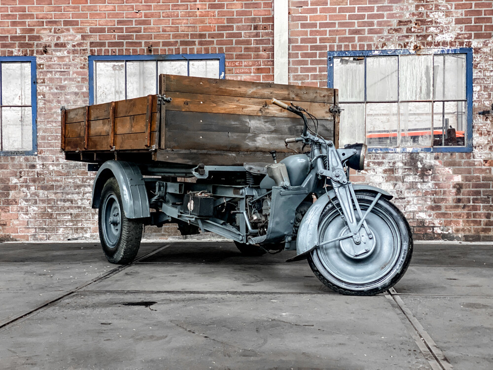 Moto Guzzi Ercole 500cc Mechanische Kipper Grijs