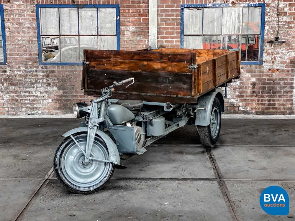 Moto Guzzi Ercole 500cc Mechanische Kipper Grijs