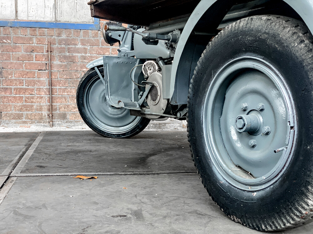 Moto Guzzi Ercole 500cc Mechanische Kipper Grijs