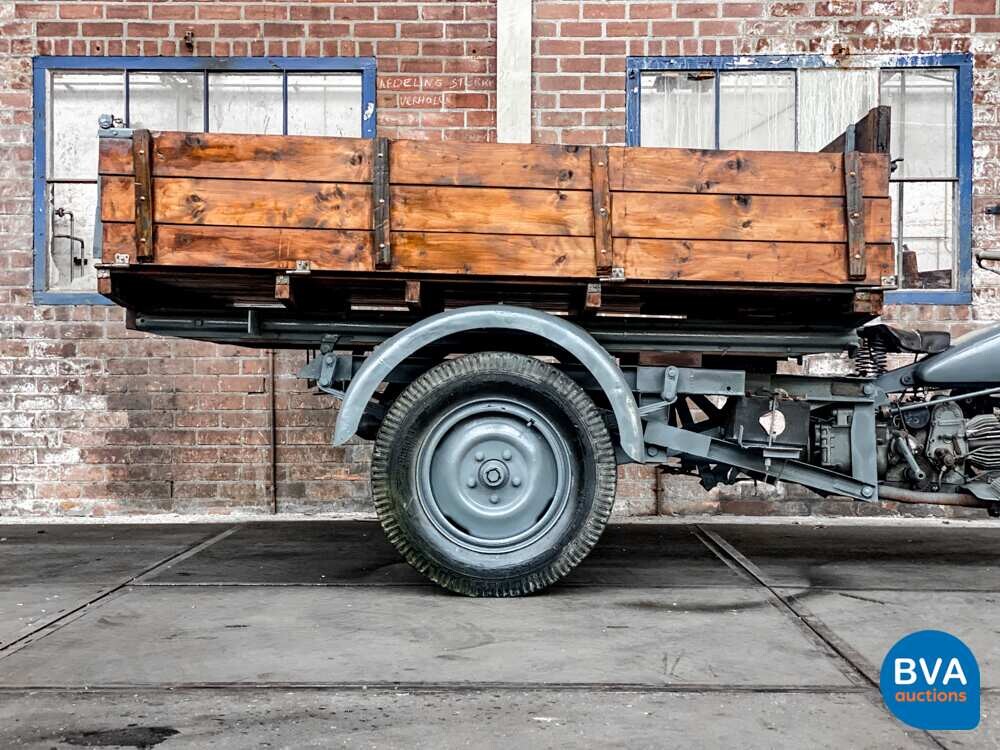 Moto Guzzi Ercole 500cc Mechanische Kipper Grijs