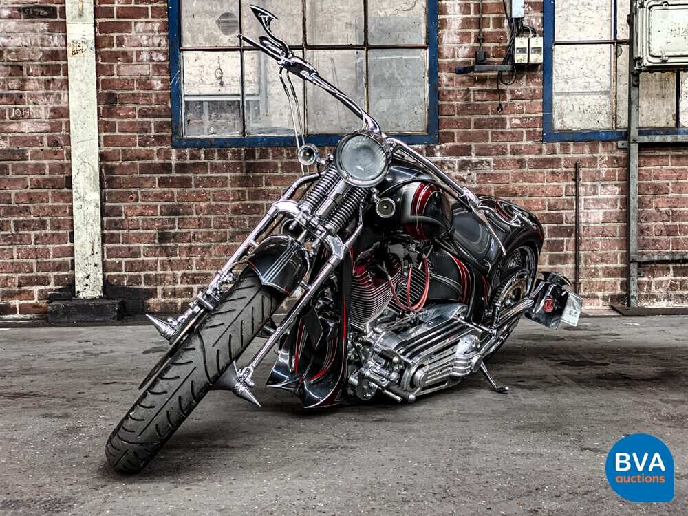 Harley Davidson Custom FXST 2004 Softail Springer Classic Motorcycle.