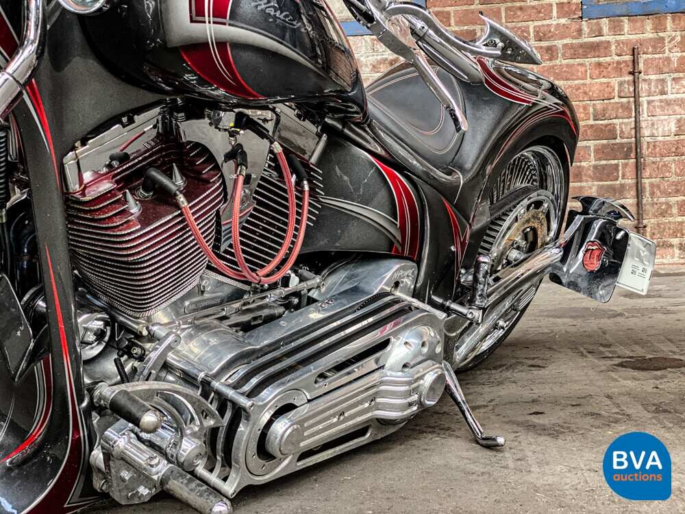 Harley Davidson Custom FXST 2004 Softail Springer Classic Motorcycle.