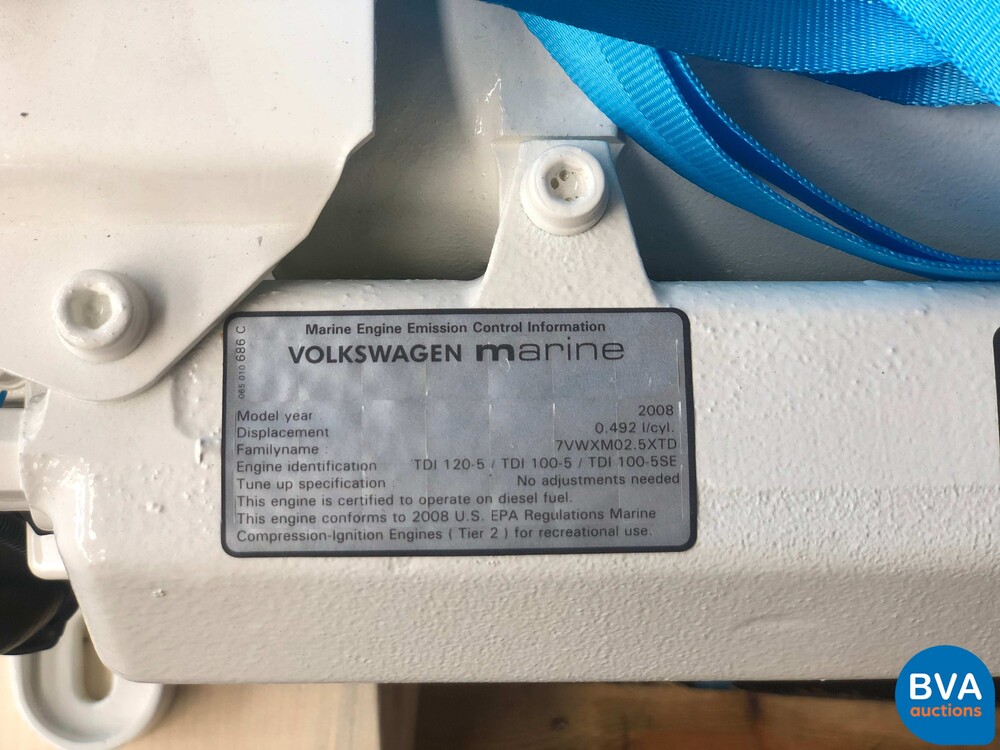 Volkswagen Mercury Marine TDI 120-5 BCU 2.5 TDI Scheepsmotor Bootmotor