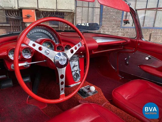 Chevrolet Corvette C1 Convertible V8 Manual 283 230hp 1961, DZ-97-56.