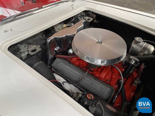 Chevrolet Corvette C1 Convertible V8 Handgeschakeld 283 230pk 1961, DZ-97-56
