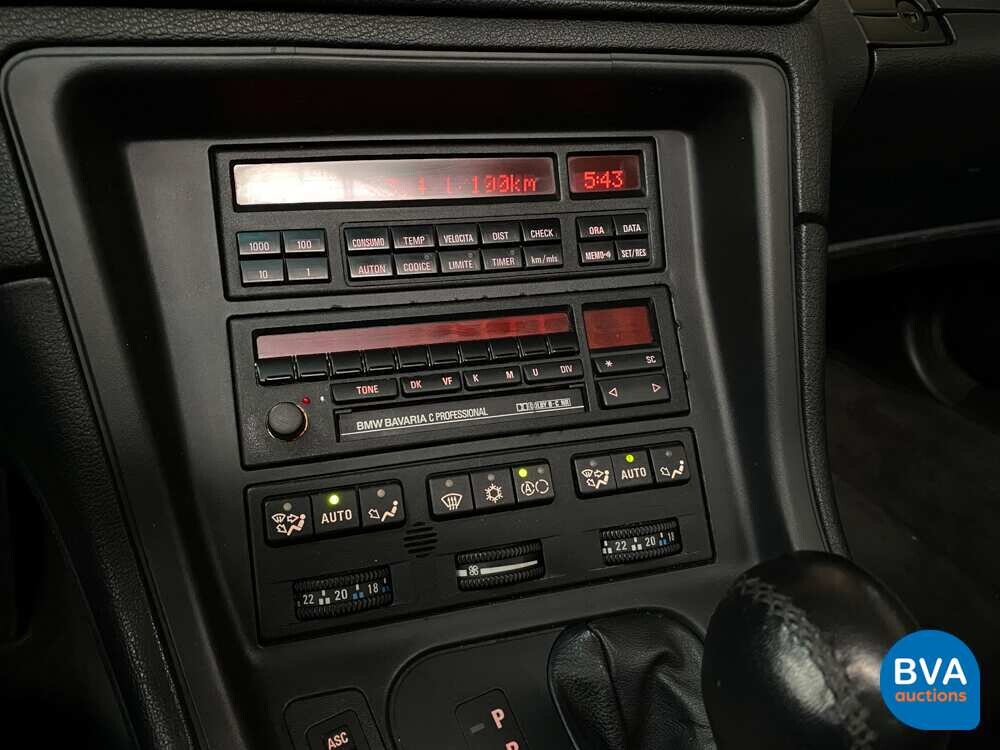 BMW 850Ci 5.0 V12 300pk 1992, 19-ZJ-TR