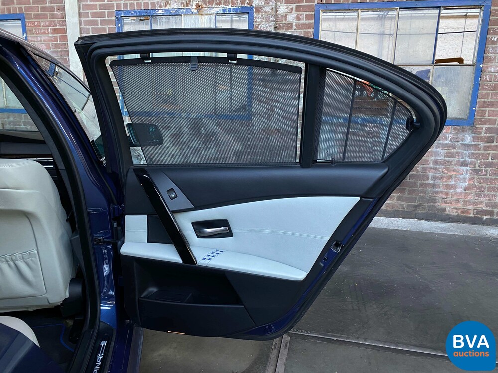 BMW Alpina B5 E60 4.4 V8 500HP/700nm Sedan 2005 Youngtimer, NL registration.