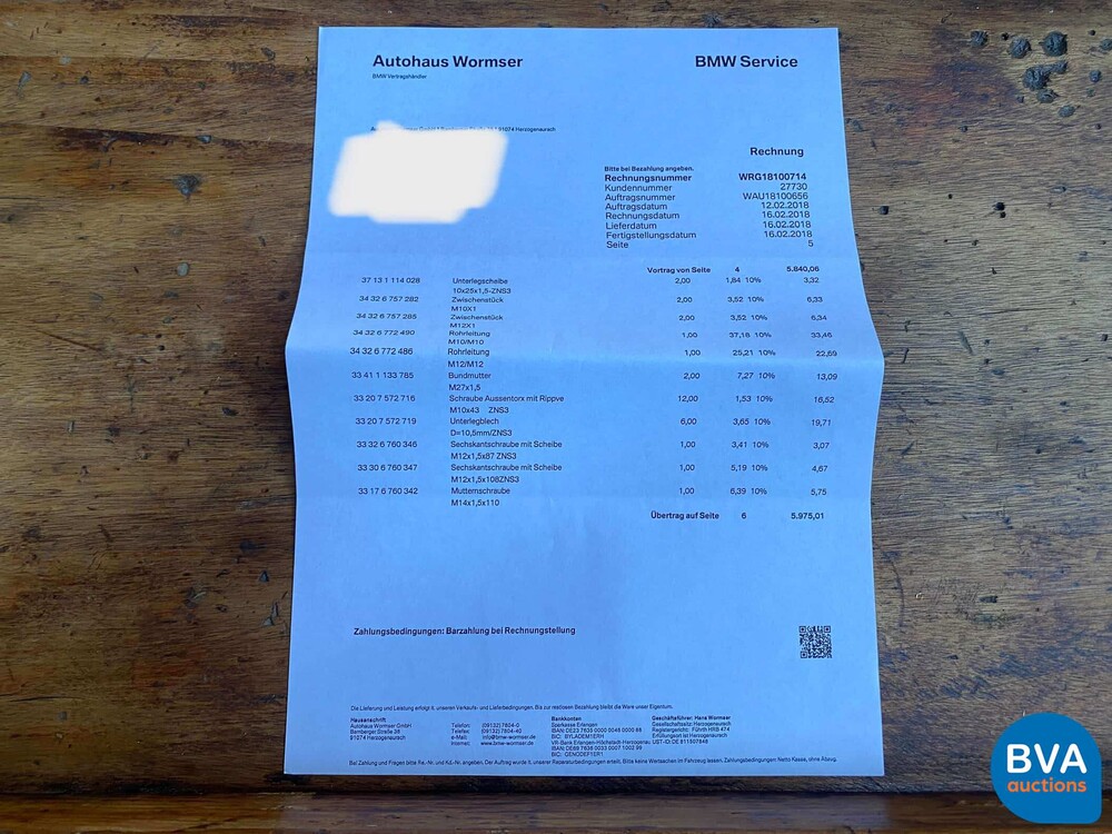 BMW Alpina B5 E60 4.4 V8 500HP/700nm Sedan 2005 Youngtimer, NL registration.