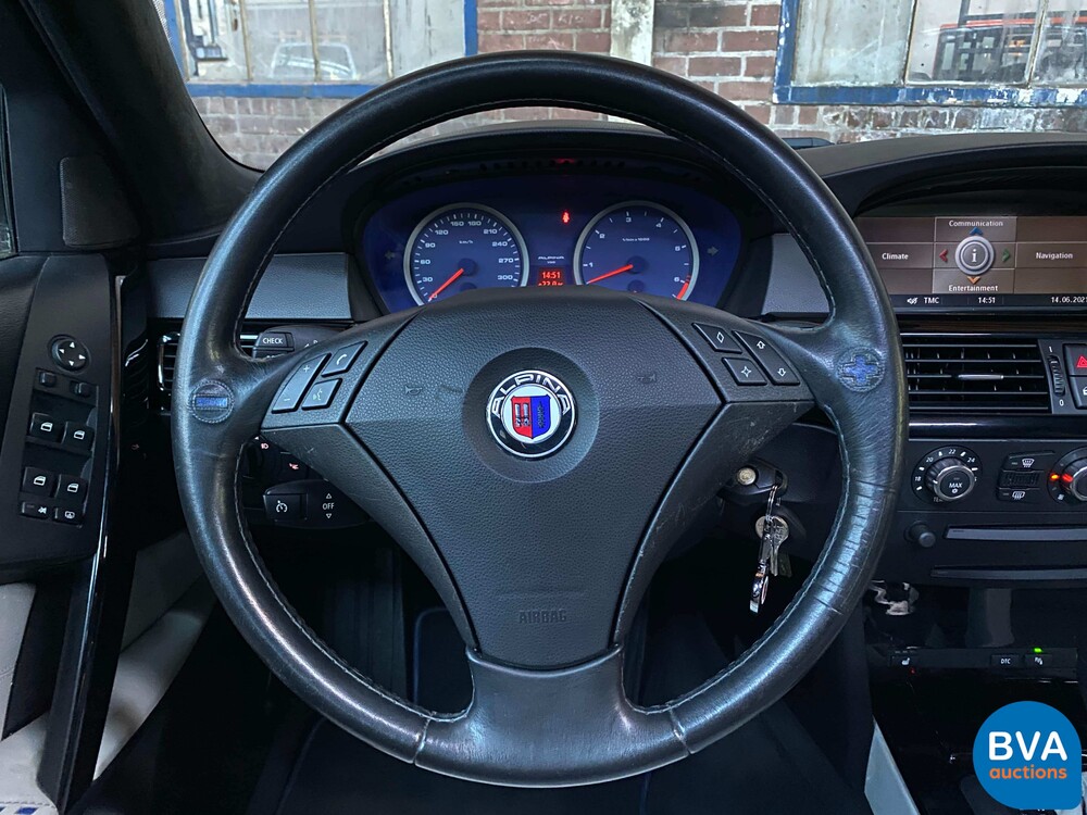 BMW Alpina B5 E60 4.4 V8 500HP/700nm Sedan 2005 Youngtimer, NL registration.