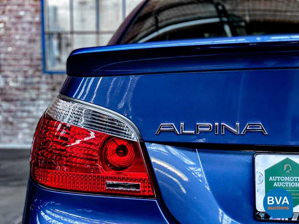 BMW Alpina B5 E60 4.4 V8 500HP/700nm Sedan 2005 Youngtimer, NL registration.