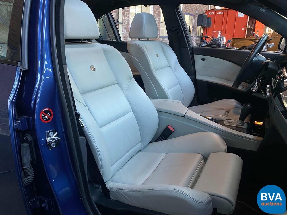 BMW Alpina B5 E60 4.4 V8 500HP/700nm Sedan 2005 Youngtimer, NL registration.