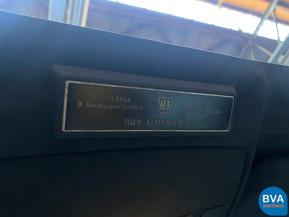 BMW Alpina B5 E60 4.4 V8 500HP/700nm Sedan 2005 Youngtimer, NL registration.