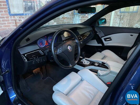 BMW Alpina B5 E60 4.4 V8 500HP/700nm Sedan 2005 Youngtimer, NL registration.