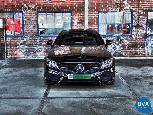 Mercedes-Benz C200 Coupé AMG NIGHT-EDITION Premium Plus C-Klasse 184pk 2018, XF-600-K