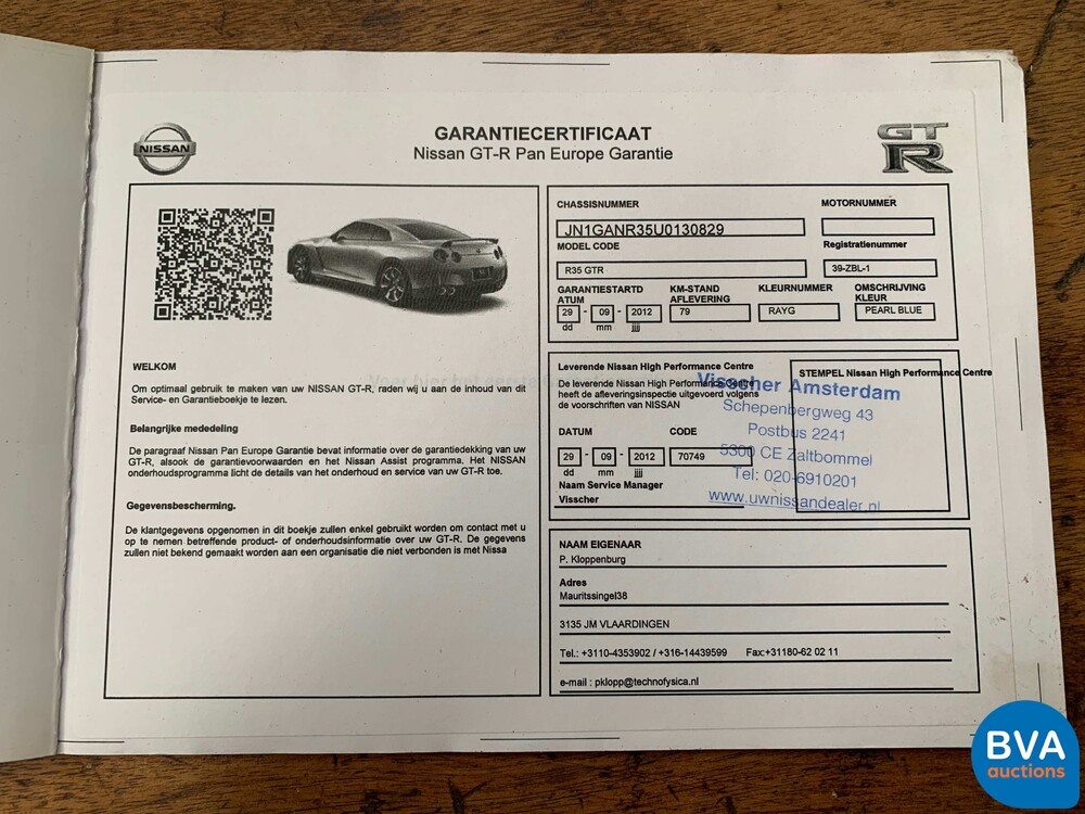 Nissan GT R 3.8 V6 Black Edition 530pk Facelift 2012 -Original NL-, 39-ZBL-1.